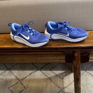 Nike Kids Blue and White Sneakers
